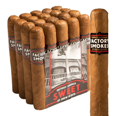 Single Drew Estate Factory Smoke Robusto Habano Sweet 5x54