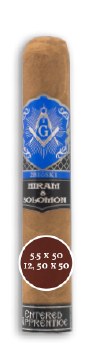 Single Hiram & Solomon Entered Apprentice Robusto 5.5x50