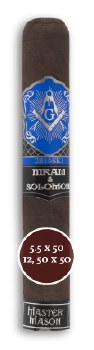 Single Hiram & Solomon Master Mason Robusto 5.5x50